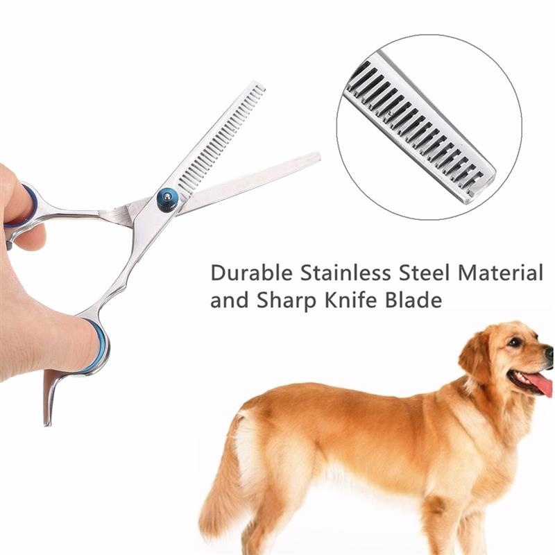 5Pcs / set Gunting Grooming Untuk Anjing Peliharaan