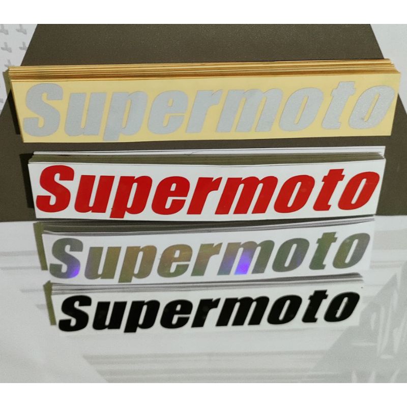 STICKER SUPERMOTO CUTTING