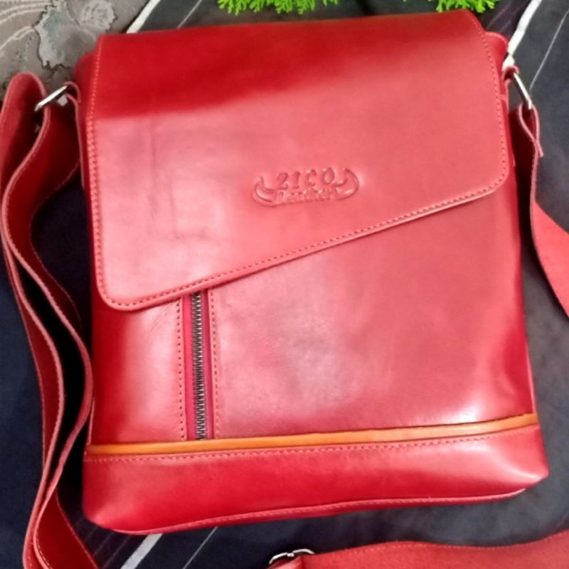 TAS KULIT SAPI ASLI TAS KULIT SELEMPANG KULIT PREMIUM