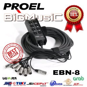 Snake Kabel PROEL EBN 8 Original 8 Channel   15 Meter BiGmusic