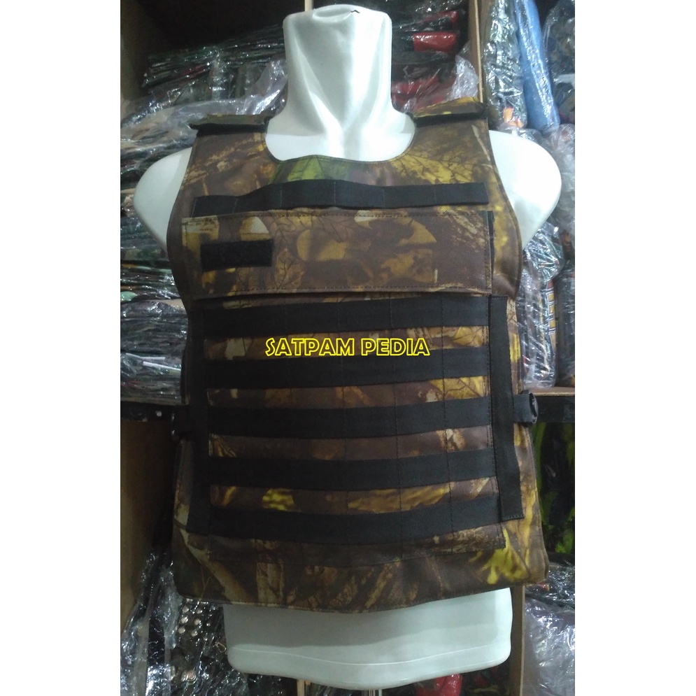 Rompi Vest Paintball Loreng Perbakin - Rompi Motor Loreng Perbakin