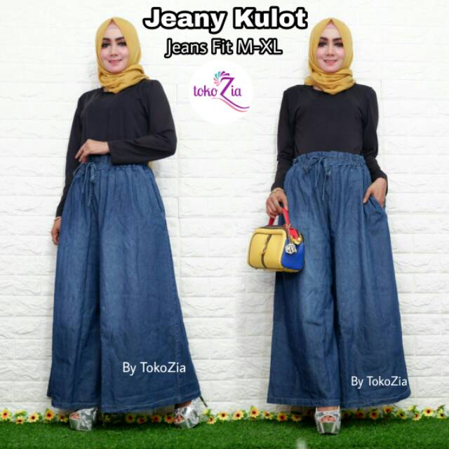 Jeany jeans kulot asli income solo bestseller