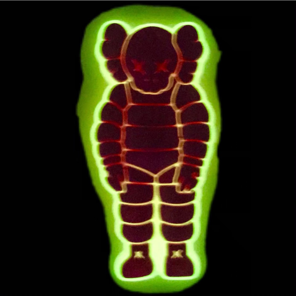 Charms Charms Gesper Sepatu Bentuk Bulan Sabit Bahan PVC Luminous Untuk Hadiah Anak