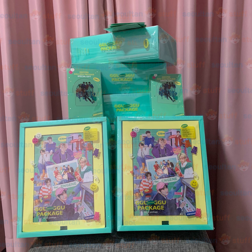 FULLSET ENHYPEN GGU GGU PACKAGE (DECO PACKAGE)