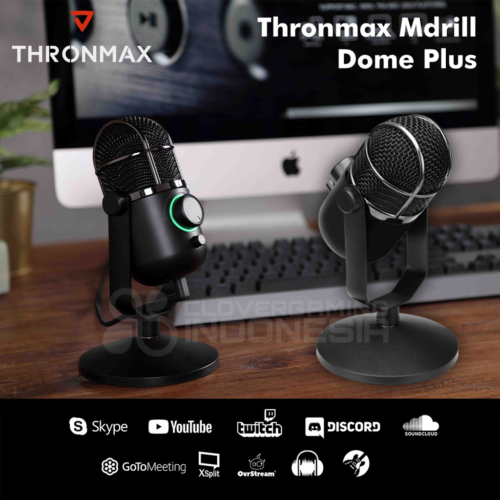 Thronmax Mdrill Dome Plus M3 Plus - M 3 M-3 USB Microphones