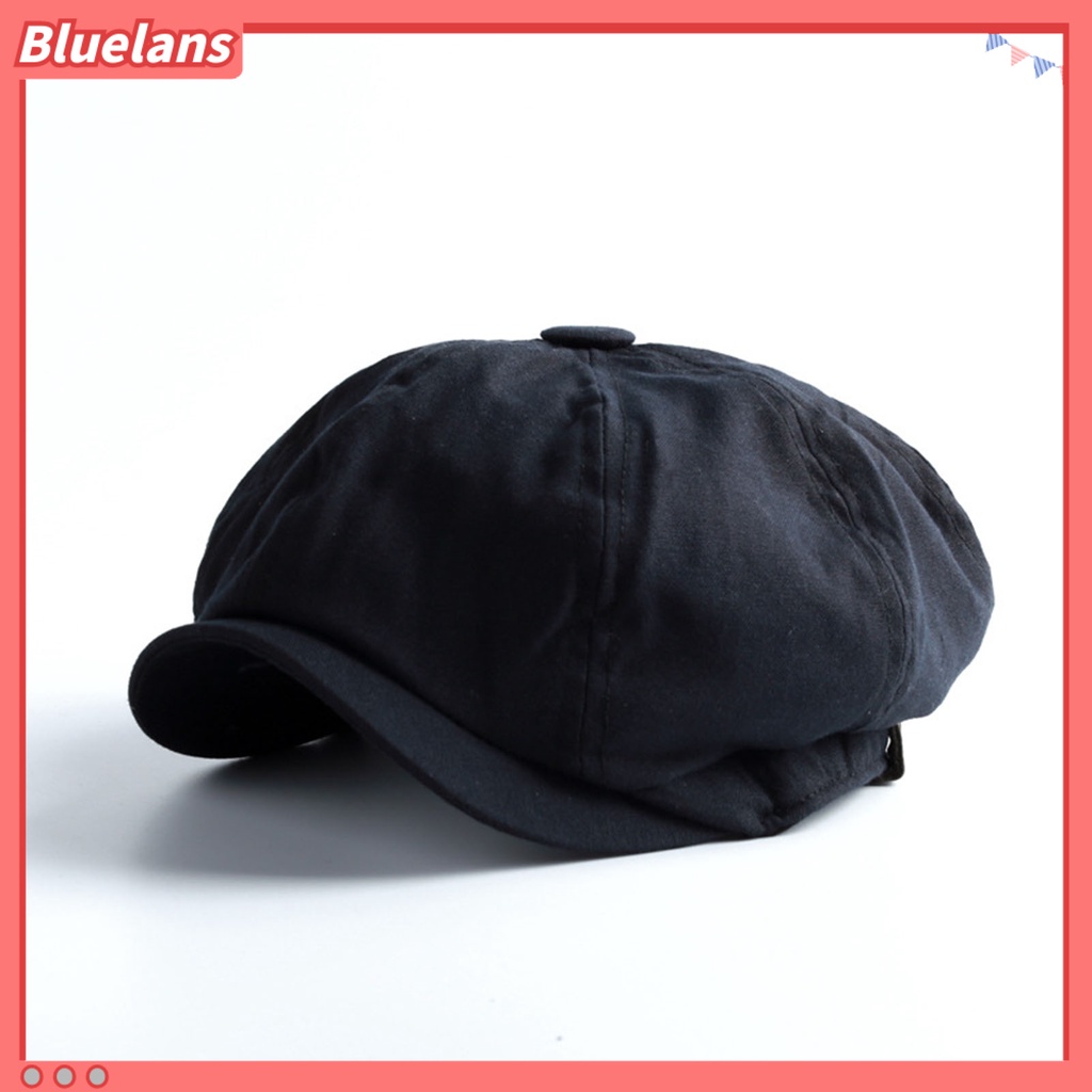 Bluelans Casual Gatsby Beret All Seasons Vintage Beret Sweat Absorption for Outdoor