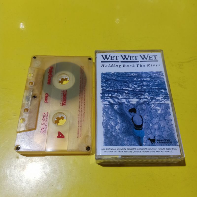 Kaset WET WET WET Holding Back The River
