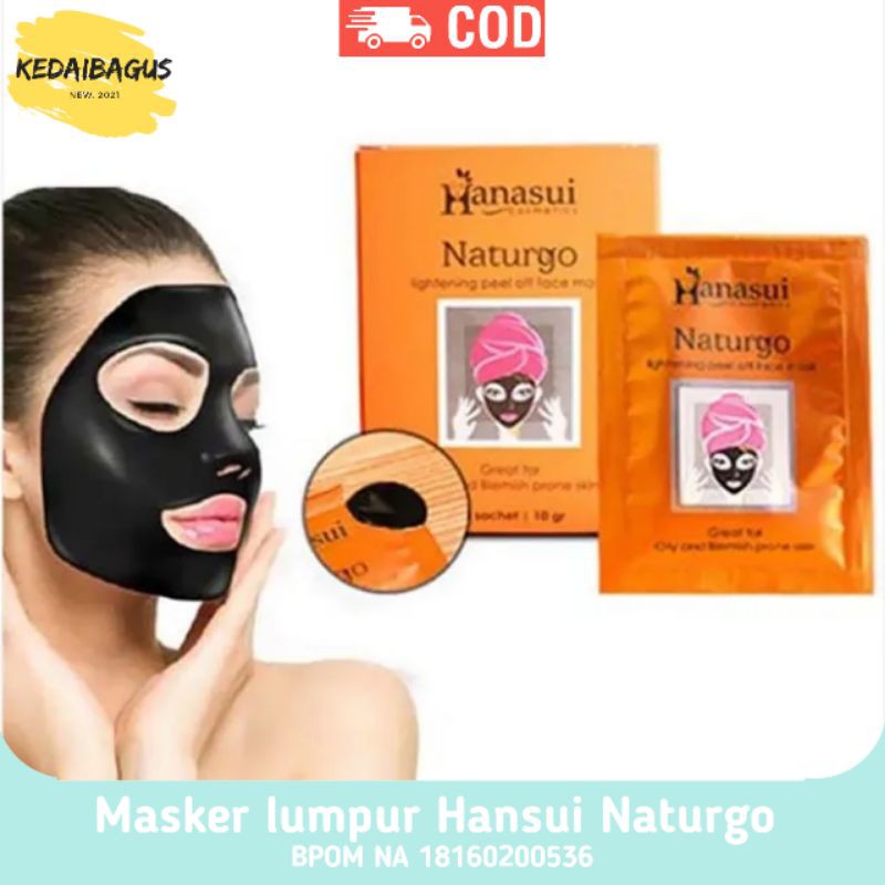 Masker Naturgo - Masker Hanasui - Hanasui Naturgo - Masker Wajah - Masker Alami - Hanasui Masker