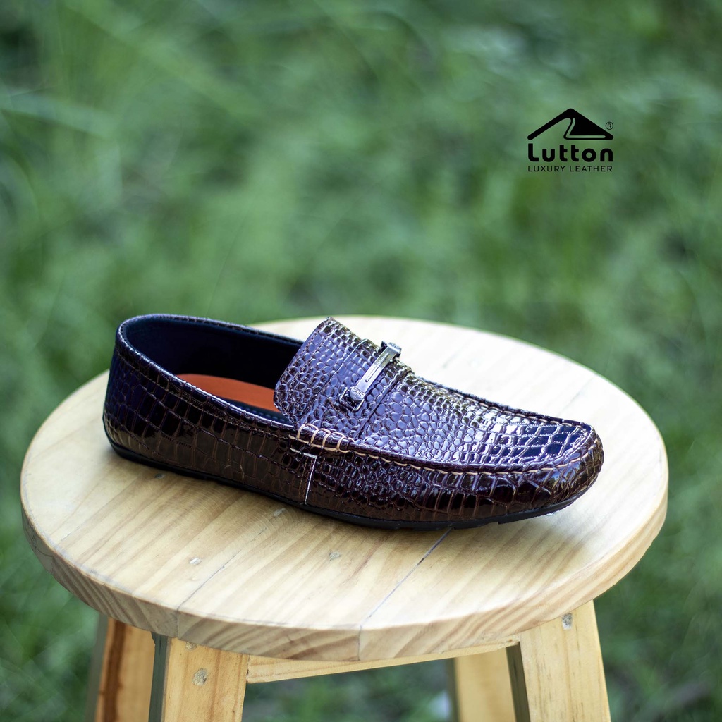 LUTTON - SEPATU MOCASIN TEBARU 2022 - SEPATU MOCASIN ALIGATOR