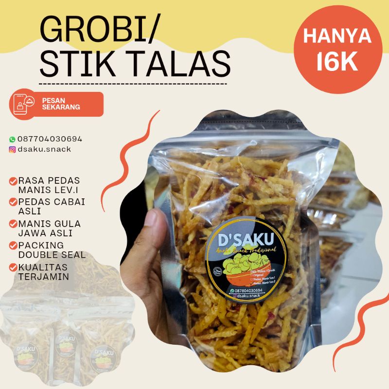 

Stik talas (Grobi) pedas manis lev.1