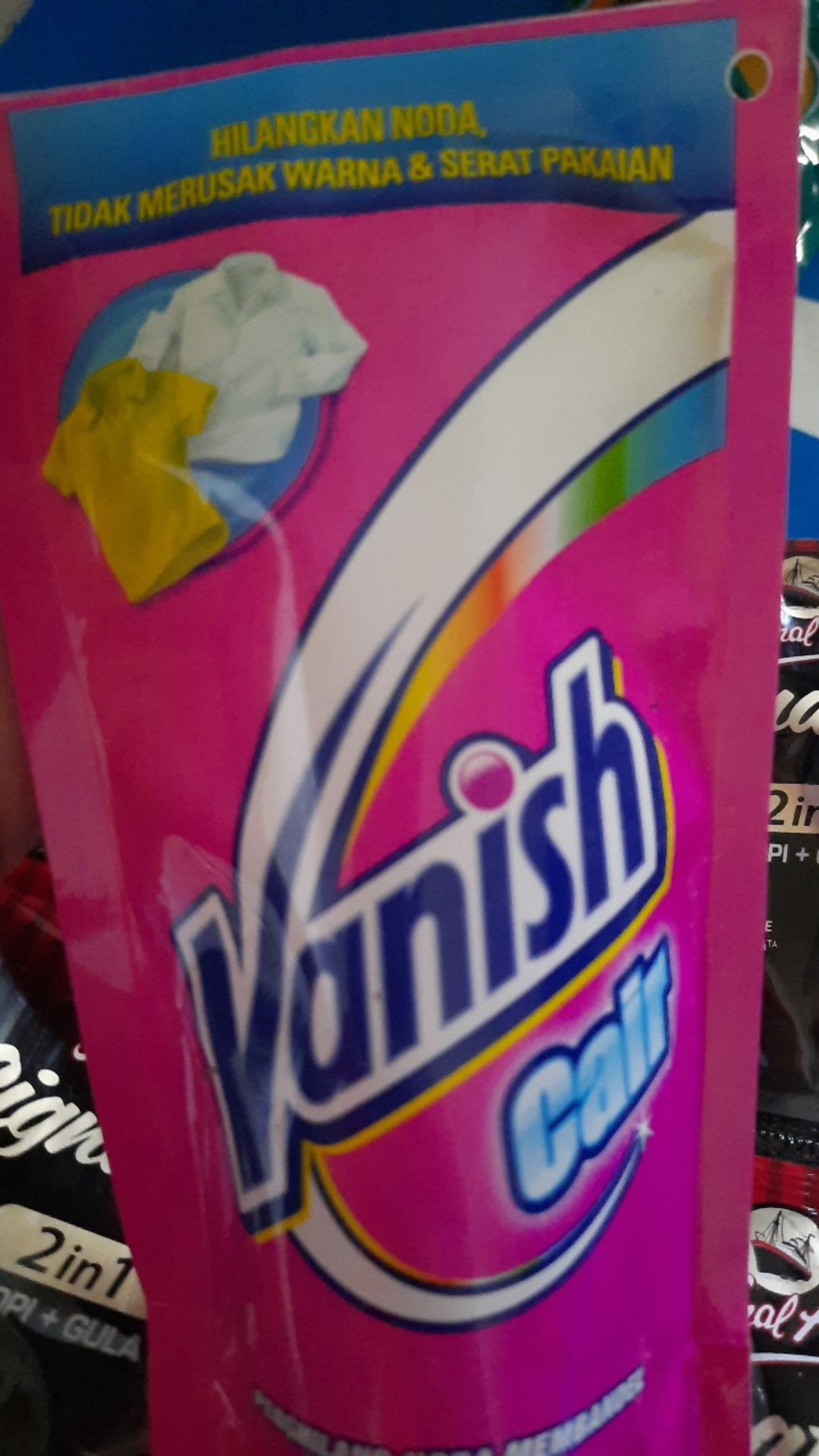 Vanish Cair Penghilang Noda Pakain Berwarna 150ml