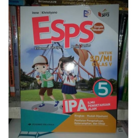 ESPS & Simple Modern IPA 5 untuk SD/MI Kelas V Kur 2013 Revisi 2016