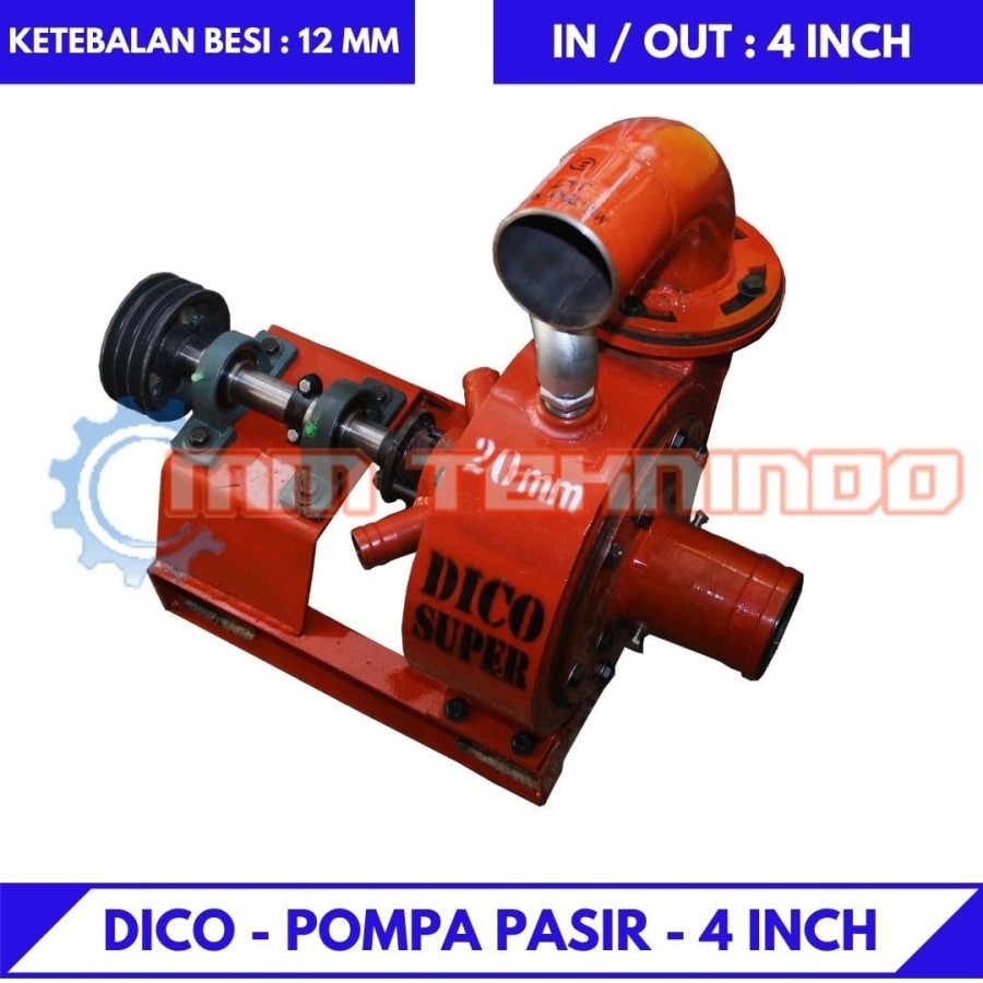 POMPA PASIR - DICO SUPER - 4 INCH