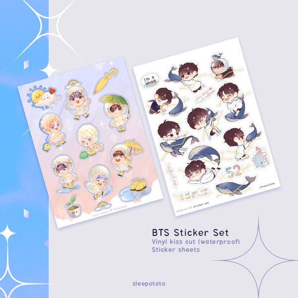 

[FANMERCH] BTS Sticker Sheet