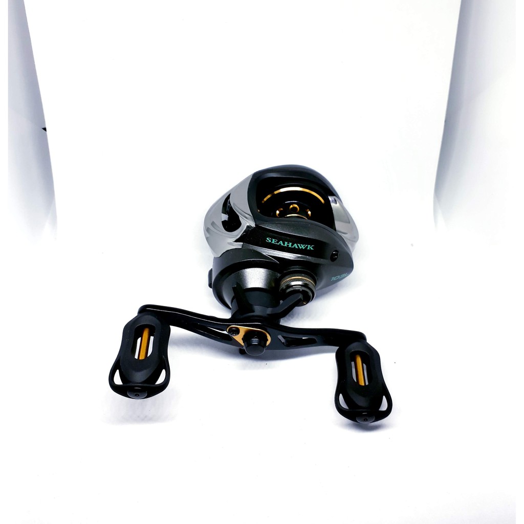Reel Pancing Bait Casting BC Seahawk Surge103L 6BB ORI Rel Ril Kerekan Gulungan Senar Kasting