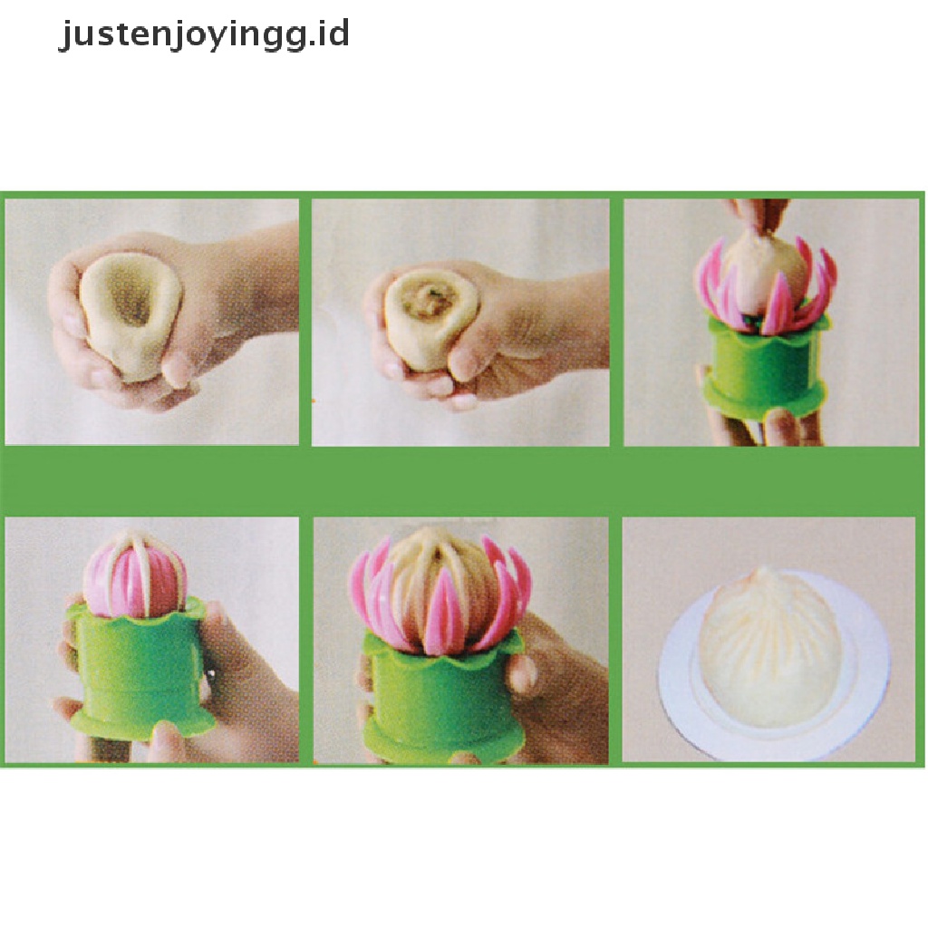 // justenjoyingg.id // 1Pcs Pastry Pie Steam Bun Dumpling Maker Mold Steamed Stuffed Bun Making Mold ~