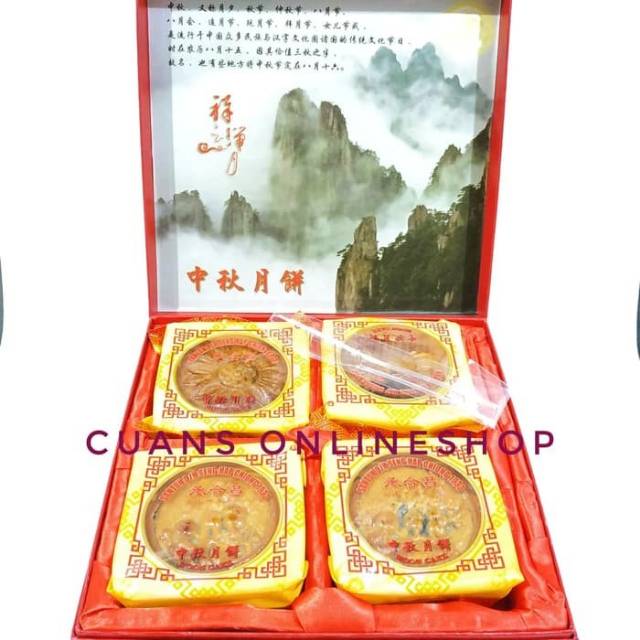 

Santun Seng Hap Chiong Kue Bulan Mix 2 Rasa Gojen Asin Manis Dan Gojen 1 Telur