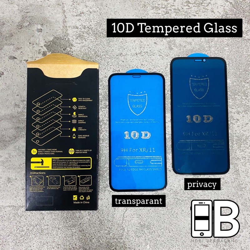 Tempered Glass 10D FULLCOVER HIGH QUALITY iPhone 6 6S 7 8 Plus X XS XR XS 11 12 13 PRO MAX