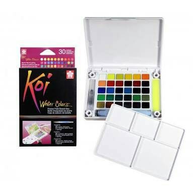 

(TERLARIS) sakura koi watercolor pocket 30clr