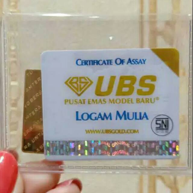 Logam Mulia UBS 5 Gram LM 999.9