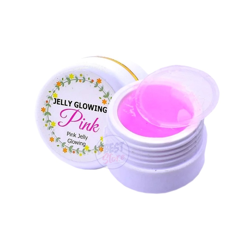 TERMURAH!! Jelly Glowing Pink - Cream Pemutih Wajah - Cream Obati Jerawat dan Bekas Jerawat