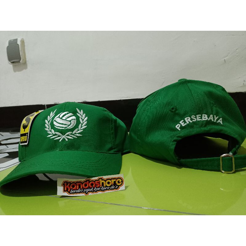 Topi // Persebaya // Baseball // Logo // Hijau