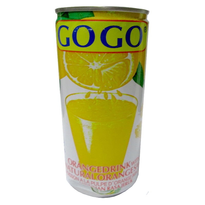 

Gogo Minuman Orange Kaleng 250Gr