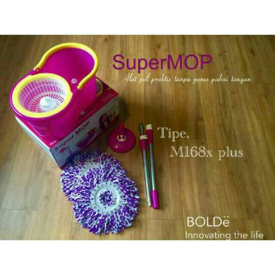 Super MOP BOLDe M 788 X + PLUS ( Lubang Air) Original