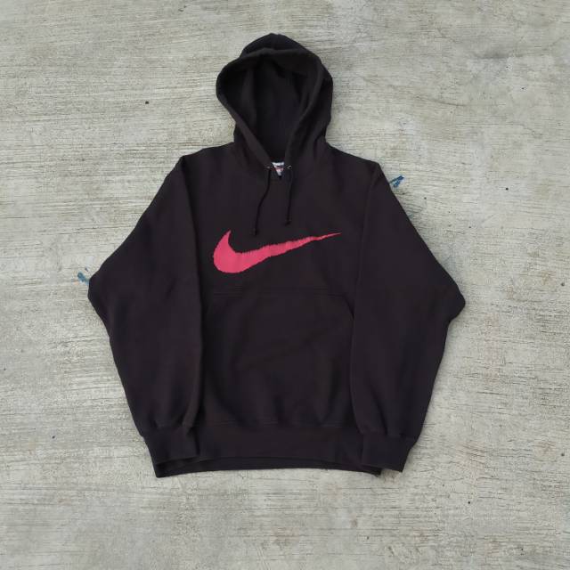 Vintage 90s Nike BigSwoosh Hoodie