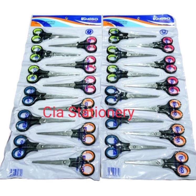 

Terpercaya Gunting Vitro 706 Hitam / Gunting Renceng Tanggung / Gunting HW6 / Gunting Gagang Karet