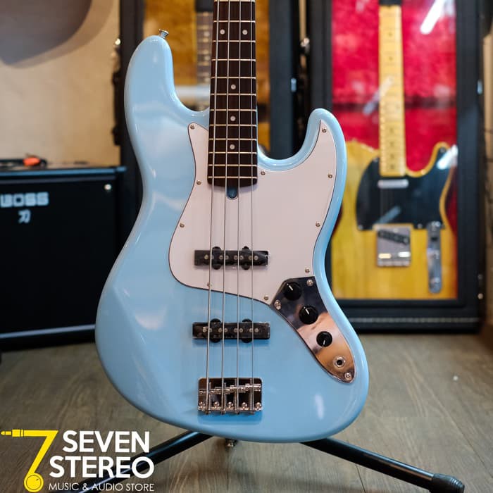 Bacchus Jazz Bass Sonic Blue BJB 1R