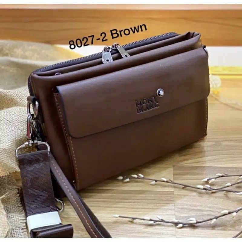 Handbag/Tas Slempang MB 8027 Kulit Asli - Import