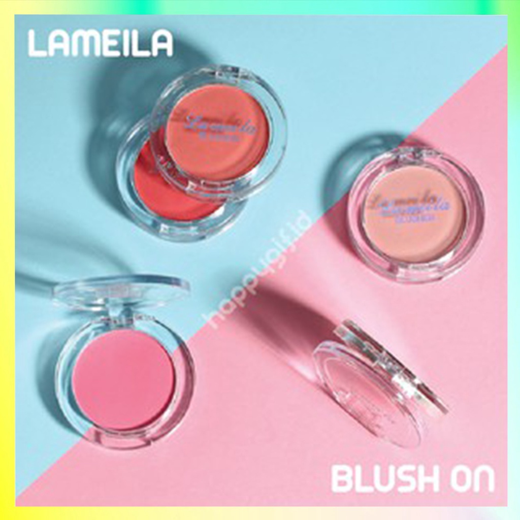 LAMEILA BLUSH ON PALETTE MATTE 6 COLOR TAHAN LAMA LA038