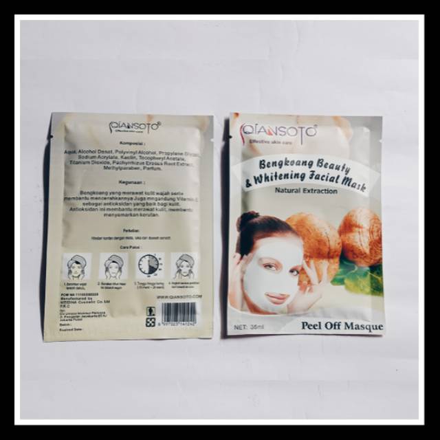 MASKER WAJAH QIANSOTO