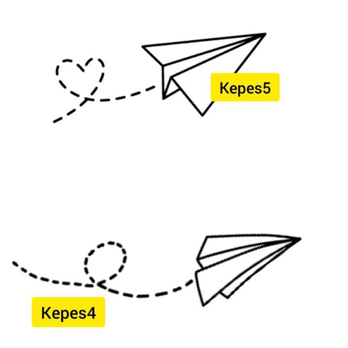 Sale Tato Temporer/Stiker Tato Minimalis - KEPES - Pesawat kertas minimalis tato Terbaru 3.3