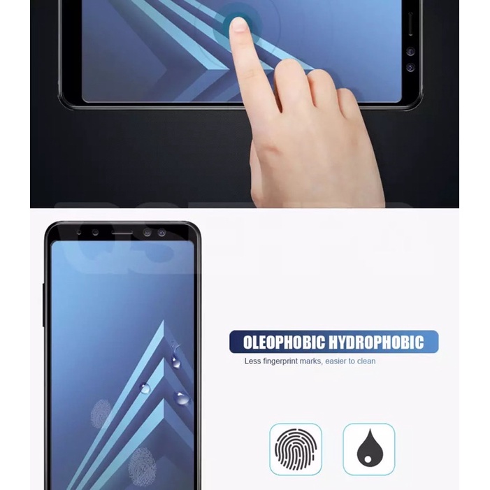 TEMPERED GLASS 9D FULL COVER SAMSUNG A6 A7 A8 A9 A6+ A8+ PLUS 2018 A5 A7 2017 A3 A5 A7 2016 A2 CORE A8 STAR A9 STAR ANTI GORES KACA FULL LEM