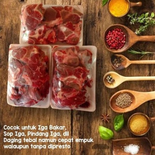 

[YANG VIRAL ] BEEF IGA SAPI IGA GONDRONG GREEN HAM / GREENHAM 1KG DAGING TEBAL 1 KILO GRAM