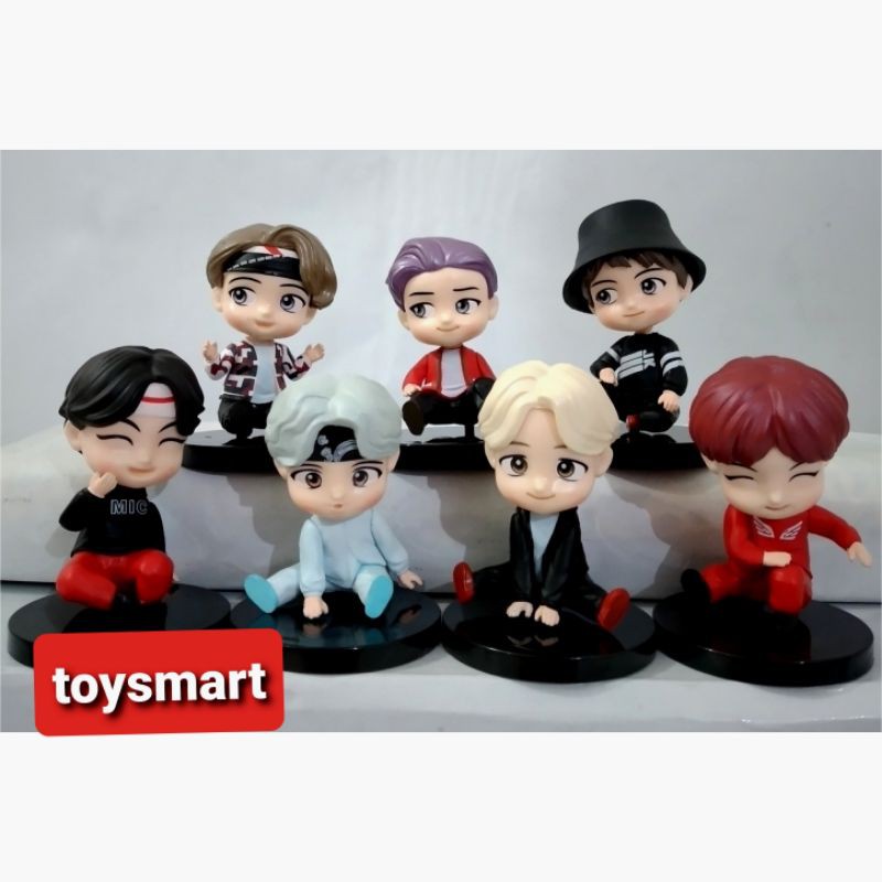 figure bts tiny tan duduk BTS idol KPOP action figure set 7