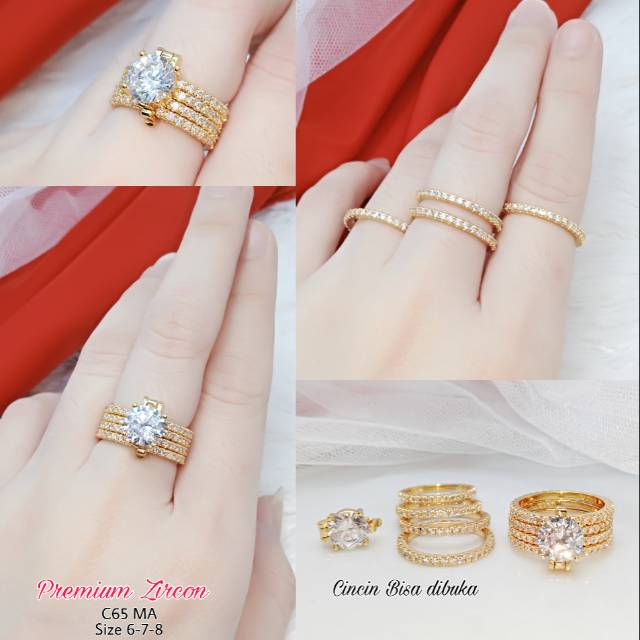 Cincin Xuping Wanita C65-68 MA