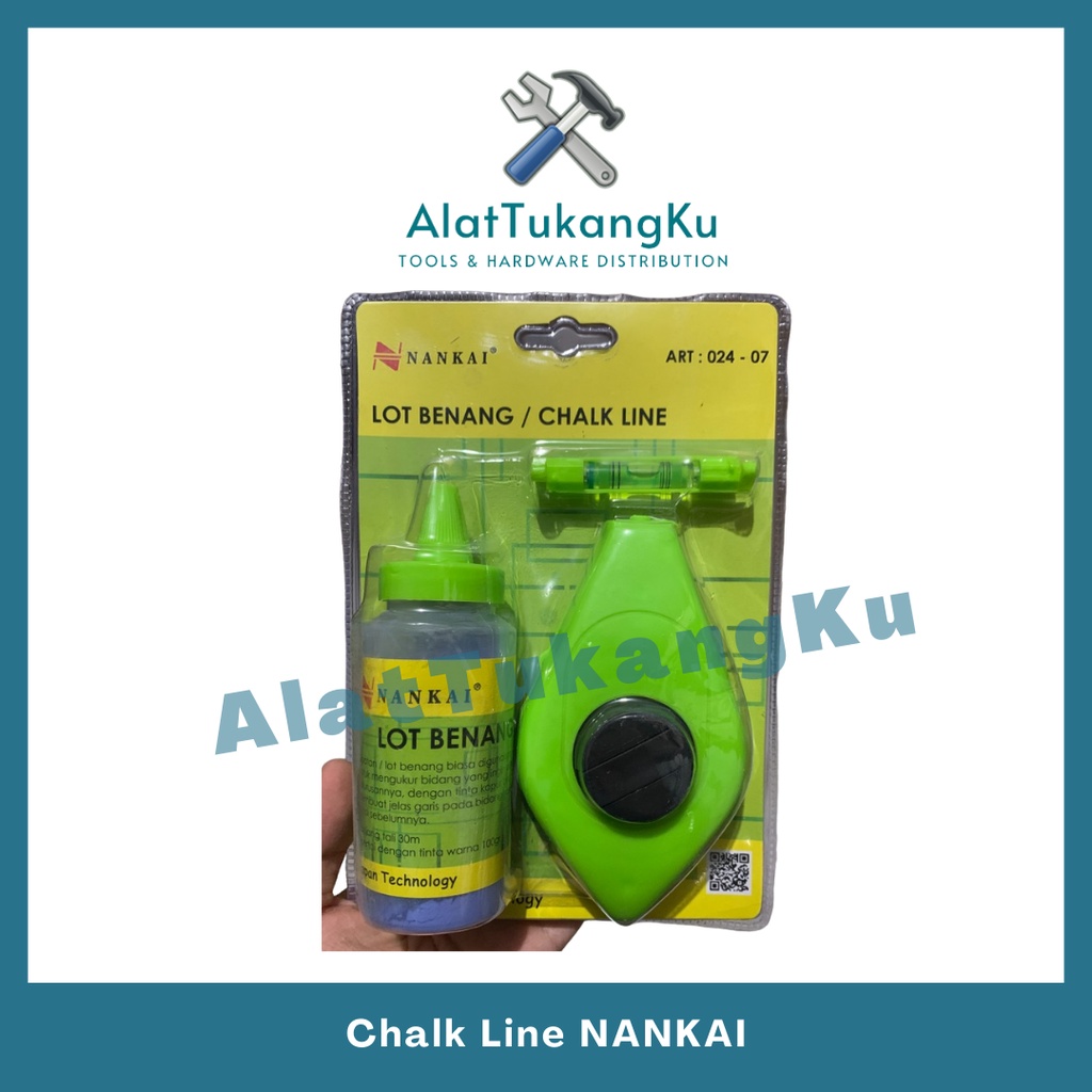 Nankai Sipatan / Lot Benang Set / Tarikan Benang + Tinta / Penggaris Sipatan Nankai