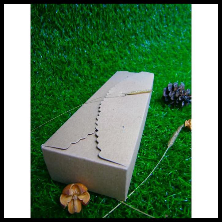 

Jual Jual Box Persegi Panjang Brown Kraft 280 Gr Ukuran 23 X 7 X 4 Cm