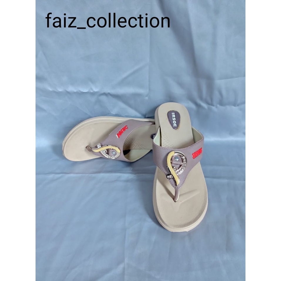 Sandal Murah Jepit Irsoe Cewe , Bahan Karet Terbaru