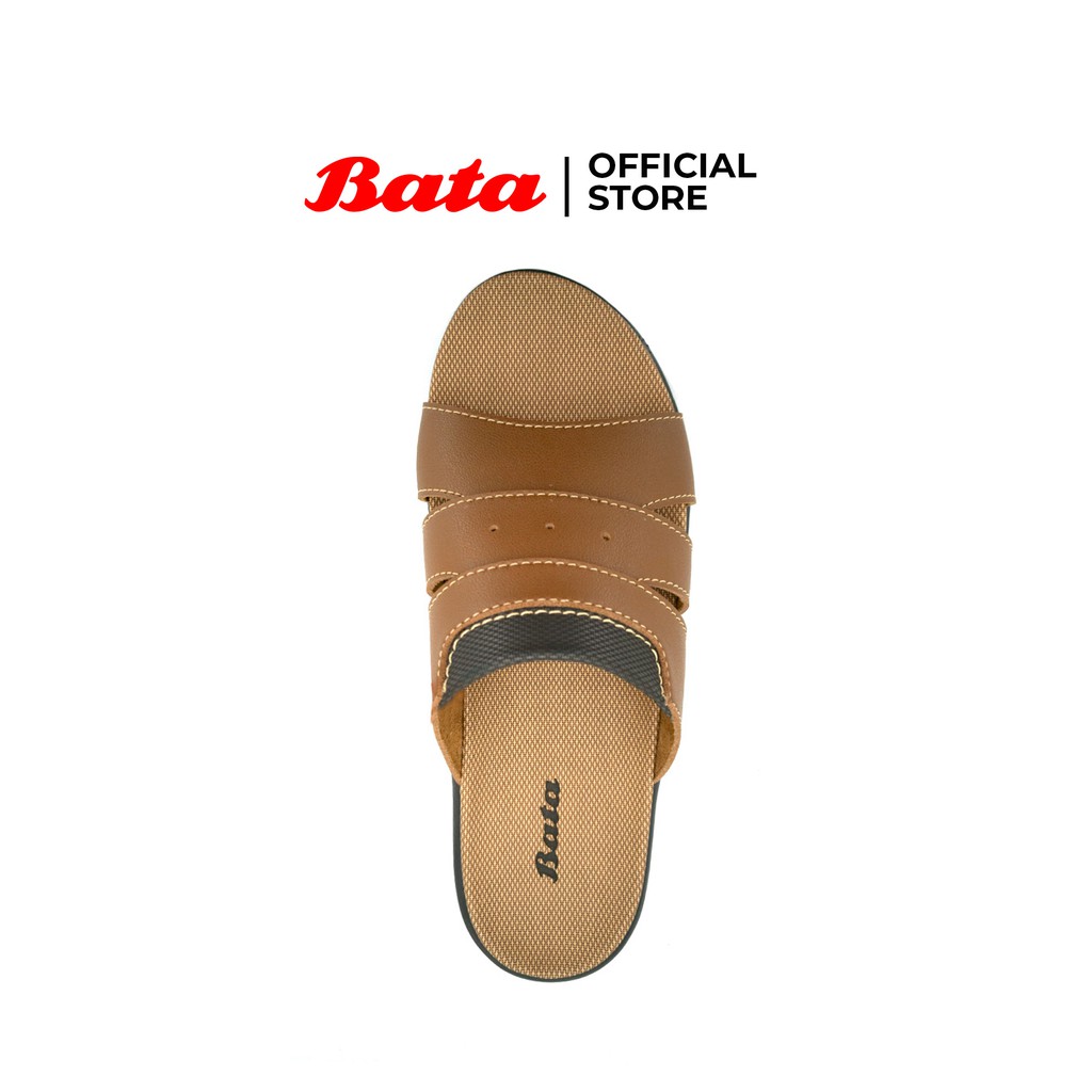 Bata Sandal Pria Skip Brown - 8714199