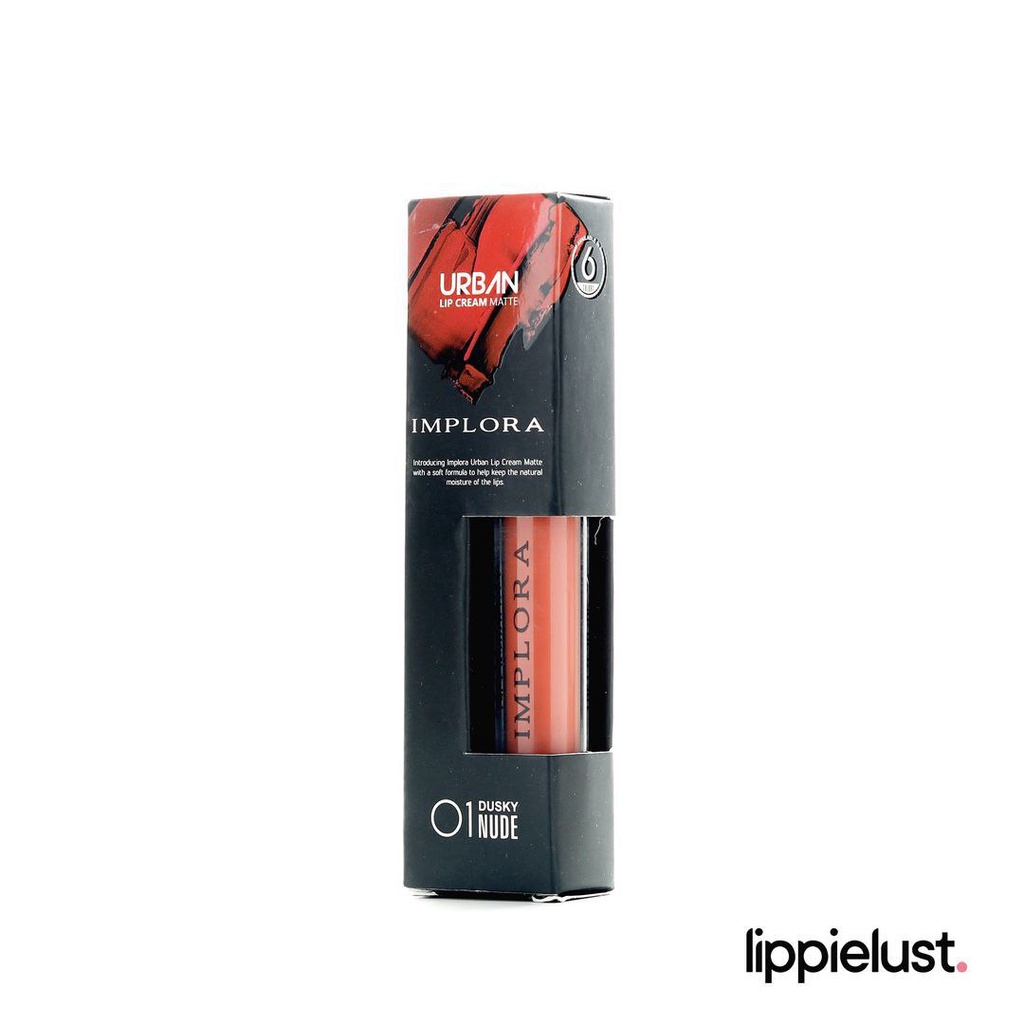 Implora Urban Lip Cream Matte Lipstick Lipstik Creamy