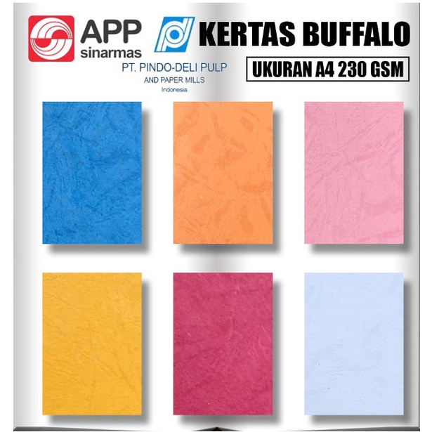 

Jual ecer Kertas Buffalo A4 230 GSM/ Kertas Buffalo Jilid Sampul
