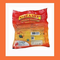 

Champ Sosis Ayam 375 gram isi 15 pcs