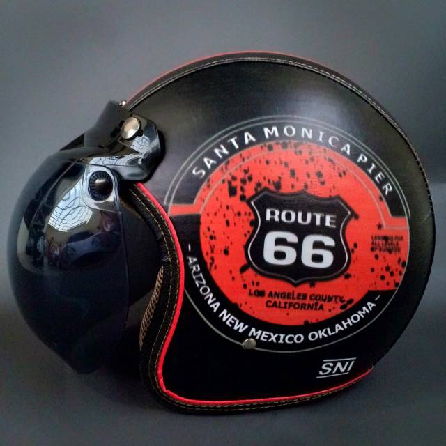 Helm Bogo Motif ROUTE 66