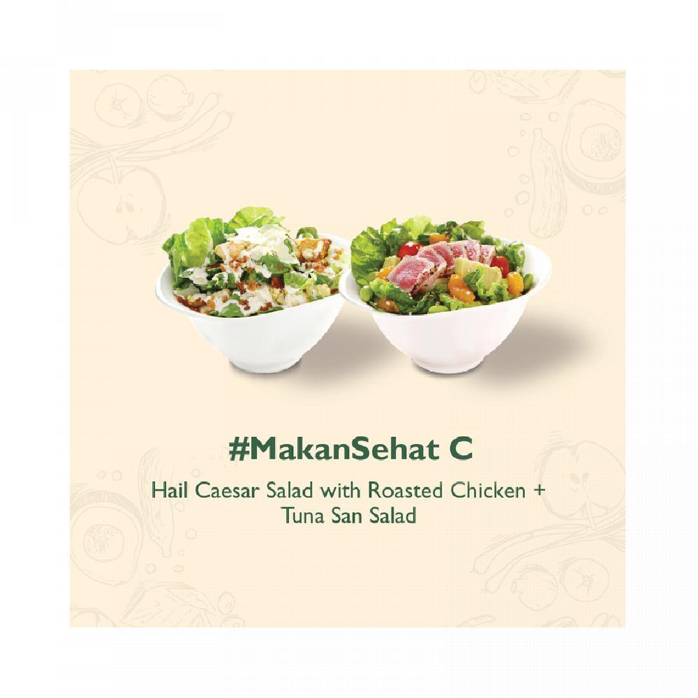 

SaladStop MakanSehatDiRumah C Paket untuk 2 orang