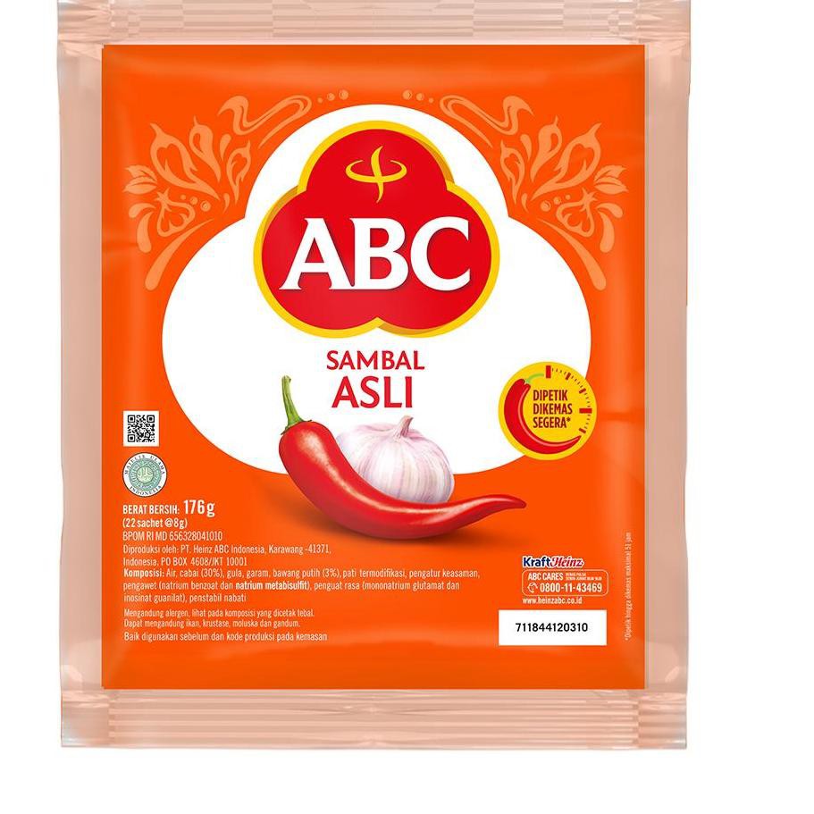 

Terbaruϟ ABC Sambal Asli 22 x 8 g - Multi Pack 4 pcs