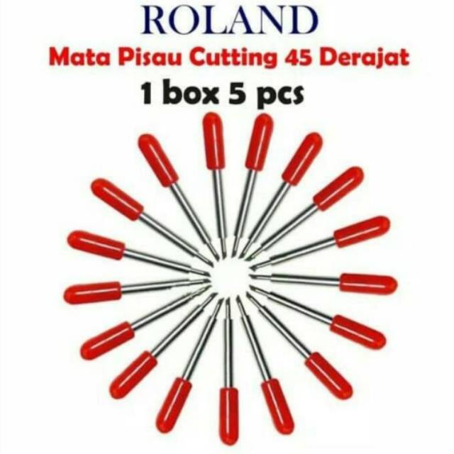 

Mata Pisau Roland Jinka 5 pcs Cutting Sticker Murah